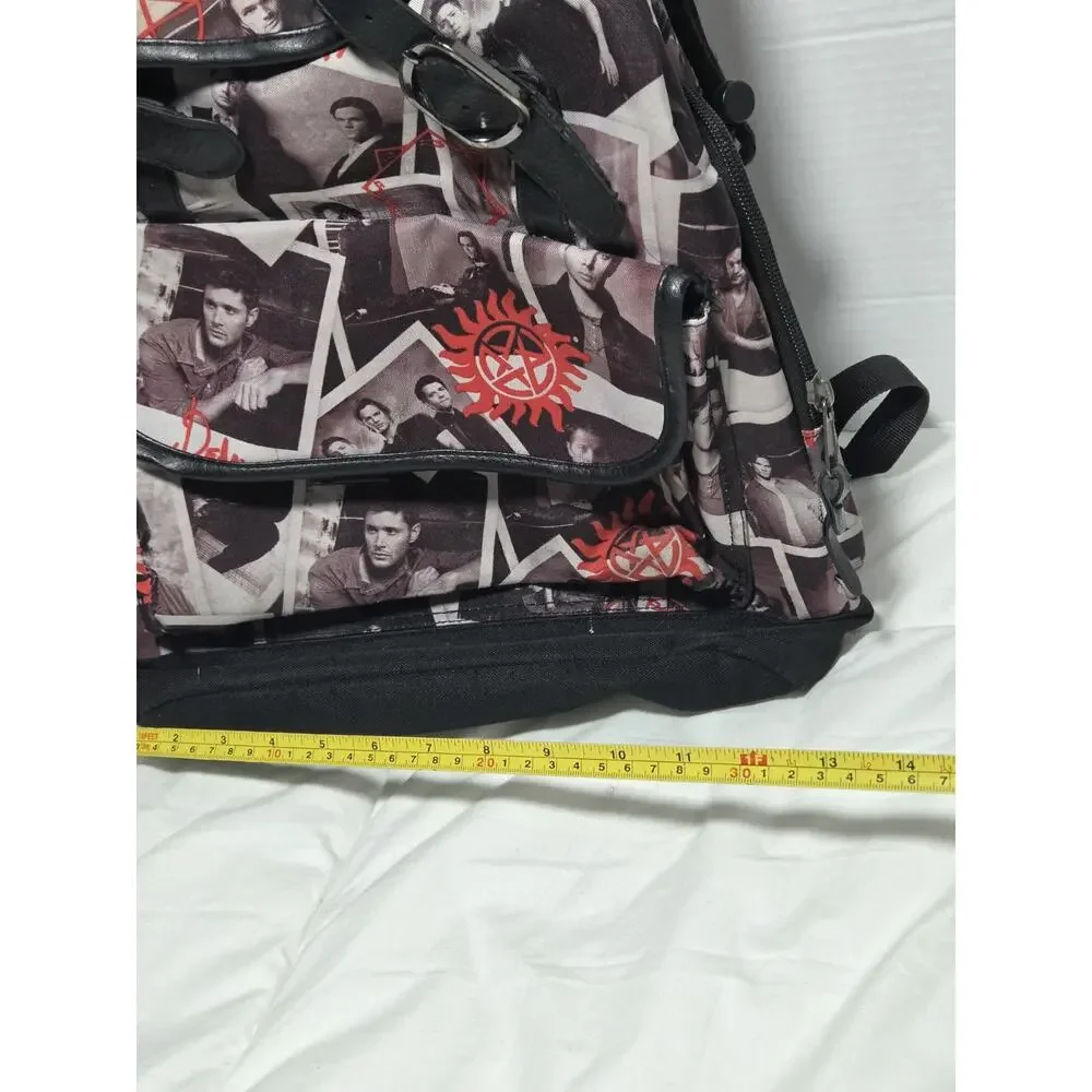 Supernatural SlouC Castiel Dean Backpack Join The Hunt Hot Topic Y2k Vtg Retired
